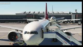 PMDG 777300ER  EGLL Londra  LTFM Istanbul MSFS 2020 GSX 2K STREAM [upl. by Wilden]