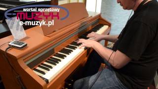 Kawai CA15 demo Musikmesse 2103  cyfrowe pianino z drewnianą klawiaturą i wymykiem [upl. by Vivl567]