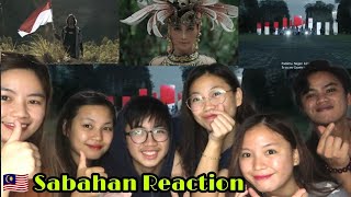 🇲🇾 Sabahan Reaction 🇮🇩 WONDERLAND INDONESIA by Alffy Rev ft Novia Bachmid [upl. by Adiaroz]