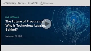 The Future of Procurement  Why is Technology Lagging Behind [upl. by Kcirdorb]