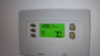 How to Remove Totaline Thermostat From Wall [upl. by Ellett]