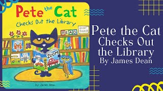 📖 Pete the Cat Checks Out The Library 📖 Stories for Kids Read Aloud  READ ALONG VIDEO [upl. by Traggat]