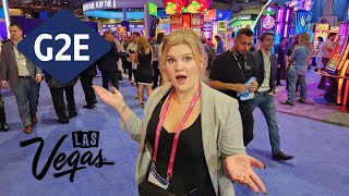 ALL the Newest Slot Machines at G2E 2023 in Las Vegas [upl. by Eenad]