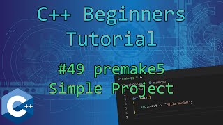 0x31  Simple Project \\ premake5 Build System  C Beginners Tutorial [upl. by Jadda]