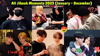 JIKOOK 2023 WRAPPED All Jikook Moments 2023  January  December [upl. by Ker740]