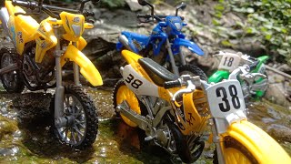 Motor cross finger motor cross racing superbike diecast motor cross2j motocross [upl. by Eldwon399]