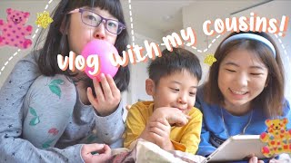 a VLOG with my cousins • Unboxing SM Global Shop🧸🎁 [upl. by Acillegna]