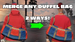 How To Transfer ANY Duffel Bag To A Saved Outfit GTA Online [upl. by Tupler]