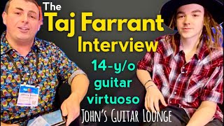 The Taj Farrant Interview  John’s Guitar Lounge [upl. by Draillih]