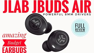 JLab JBuds Air ANC True Wireless Earbuds IP55 Full Review 2022 💯😁 [upl. by Carson494]