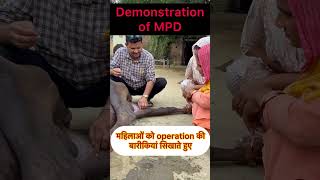 Demonstration of MPD l upward fixation of patella l dr Umar khan ￼ [upl. by Seabury]