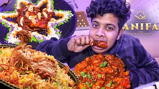 Mughal Biriyani amp Apple Chicken Dragon Mutton Anifa Biriyani Trichy  Irfans View [upl. by Adiari]