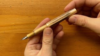 Kaweco Bronze Sport Fountain Pen Review [upl. by Eikcin797]