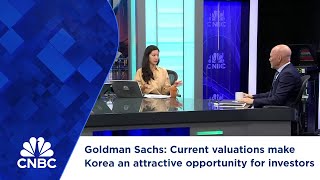 Goldman Sachs Current valuations make Korea an attractive opportunity for investors [upl. by Terrell]