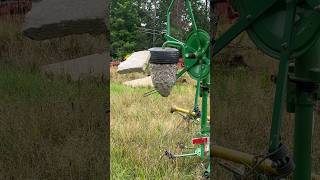 A massive HORNET nest hit and run hornets hornetnest wasps yellowjackets insects bees [upl. by Eolhc]