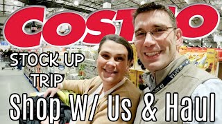 Costco Stock Up Trip amp Grocery Haul  Shop W Us  Anchorage Alaska [upl. by Karol946]