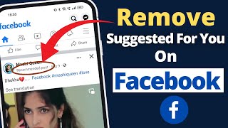 How To Reset Facebook Watch Page  How to Delete Suggested For You on Facebook Recommendations [upl. by Voccola]