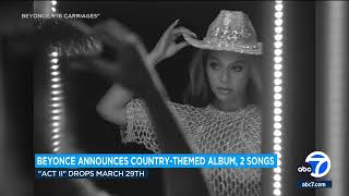 Beyoncé drops new songs Texas Hold Em and 16 Carriages [upl. by Spitzer]