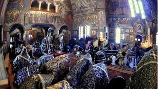 Russian Orthodox Presanctified Liturgy in Holy Trinity Monastery [upl. by Earl604]