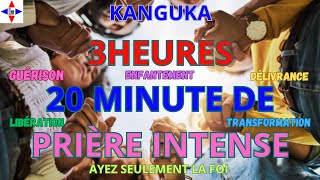 3h 20MINUTES DE PRIÈRE INTENSE DE GUÉRISONDÉLIVRANCE ENFANTEMENTTRANSFORMATIONDÉBLOCAGE [upl. by Steddman]