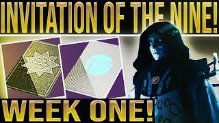 Destiny 2 MYSTERY amp POTENTIAL Invitation of the Nine Week 1 Bounty Epic Cut Scene amp Lore [upl. by Annahsar516]