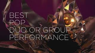 Lady Gaga amp Ariana Grande Win Best Pop Duo Or Group Performance  2021 GRAMMYs [upl. by Adler]