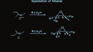 Epoxidation of Alkenes [upl. by Evol]