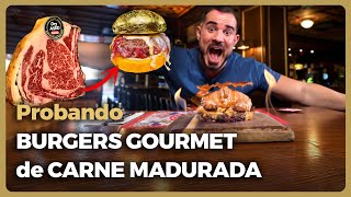 ¿Son estas las BURGERS MADURADAS más INCREÍBLES de ESPAÑA [upl. by Dine]