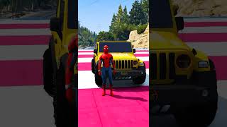 THAR VS MAHINDRA SCORPIO N IN GTA 5 gta5 shorts [upl. by Rafaelof]