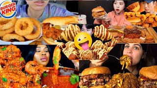 FoodCravingTOP MUKBANG BIGBITESFASTFOOD EATING SOUNDS SATISFYING ASMR MUKBANG COMPILATION💯🤤 [upl. by Neltiak]