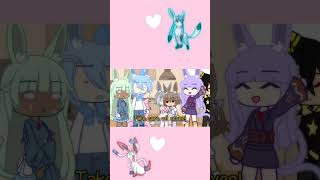 ° I want another sibling gacha trend but different °  shiny eeveelutions gacha trend meme skit [upl. by Nilhsa]