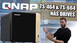 QNAP TS464 and TS664 NAS Revealed [upl. by Mahan]