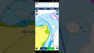 Navionics Boating HD automatic routing [upl. by Gnouc]