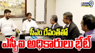 సీఎం రేవంత్ తో ఎస్బీఐ అధికారులు భేటీ  SBI Officers Meeting With CM Revanth Reddy  Prime9 News [upl. by Latsyek]