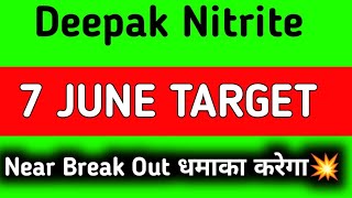 deepak nitrite share latest news  deepak nitrite share latest news today [upl. by Nnairek189]