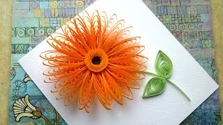 Quilling Flowers Tutorial Quilling flowers wiht a comb tutorial Quilling art [upl. by Walcoff]