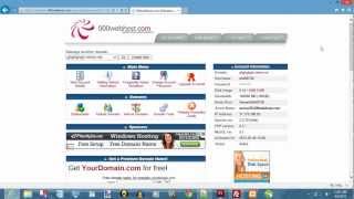 000webhost tutorial How to set up Filezilla with 00webhost [upl. by Temple]