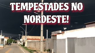 Tempestades no Nordeste Chuvas continuam A maravilhosa chuva no Sertão [upl. by Ecinereb929]