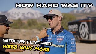 How Hard Was It Presented by SmartCarb  2024 Moab Hard Enduro PostRace Interviews [upl. by Donata]