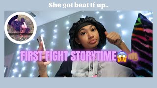 STORYTIME ON MY FIRST FIGHT👊🏽😛 MUST WATCH   video included [upl. by Cordula]