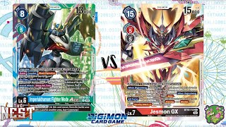 DIGIMON TCG FINAL local match 🇲🇽 Imperialdramon BlueGreen vs Jesmon GX Red  THE NEST [upl. by Rivera239]