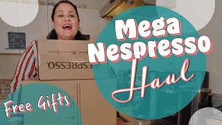 ‼️MEGA Nespresso Coffee HAUL  Freebies With Promo Codes‼️ [upl. by Rebeh415]