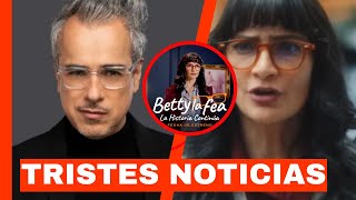 PARALIZAN ESTRENO de BETTY LA FEA LA HISTORIA CONTINUA por SU1C1D10 DE ACTRÍZ del ELENCO ¡URGENTE [upl. by Eliak]