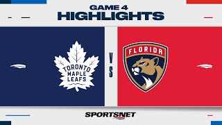 NHL Game 4 Highlights  Maple Leafs vs Panthers  May 10 2023 [upl. by Yztim433]