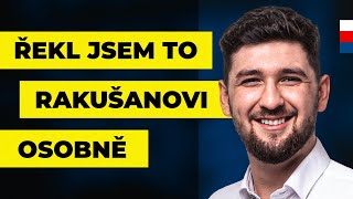 Řekl jsem to Rakušanovi osobně Gregor ŽIVĚ 50 [upl. by Ilesara]