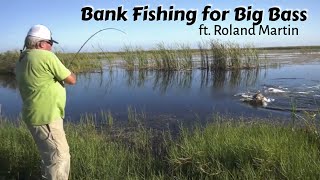 How to Catch Bigger Fish when Bank Fishing  Roland Martin [upl. by Doralynne50]