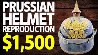 1500  WW1 Imperial German Prussian Tin Helmet Review  Reproduction  Military Antiques Toronto [upl. by Lavelle]