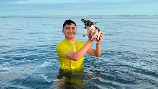 MI HIJO CONOCE LA PLAYA POR PRIMERA VEZ EN LA VIDA🏖️ [upl. by Halda]