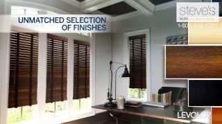 Explore the World of Levolor Real and Faux Wood Blinds [upl. by Kooima]