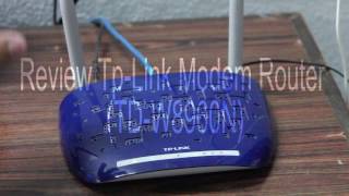 Quick Review TpLink ModemRouter TDW8960N [upl. by Wildee352]